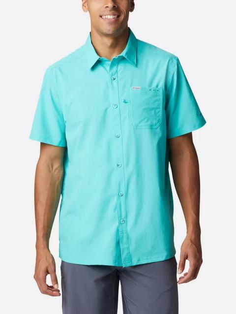 Men’s PFG Slack Tide™ Camp Shirt - Tall Dolphin