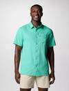 Men’s PFG Slack Tide™ Camp Shirt - Tall Glaze Green