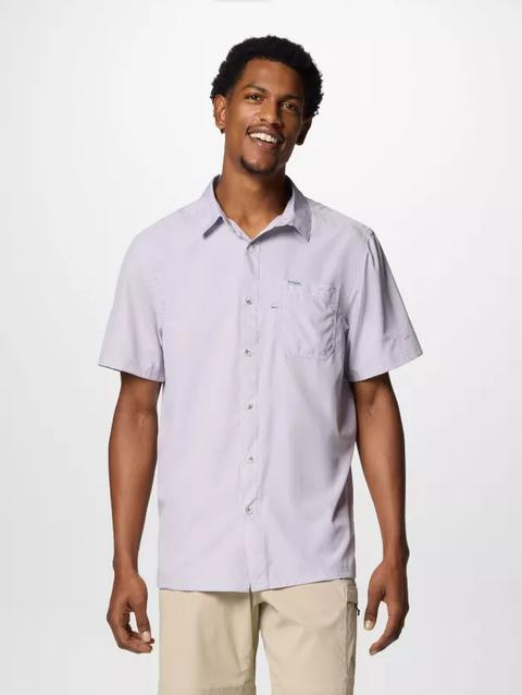 Men’s PFG Slack Tide™ Camp Shirt - Tall Lavender Pearl