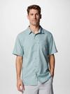 Men’s PFG Slack Tide™ Camp Shirt - Tall Crushed Blue