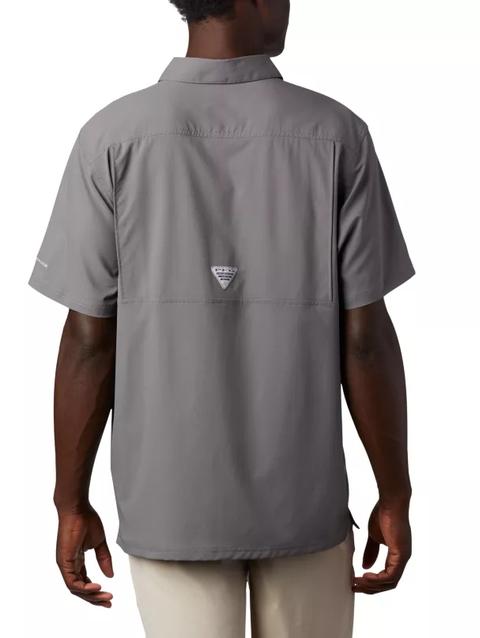 Men’s PFG Slack Tide™ Camp Shirt - Tall City Grey