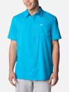 Men’s PFG Slack Tide™ Camp Shirt - Tall Ocean Blue