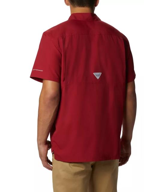 Men’s PFG Slack Tide™ Camp Shirt - Tall Beet