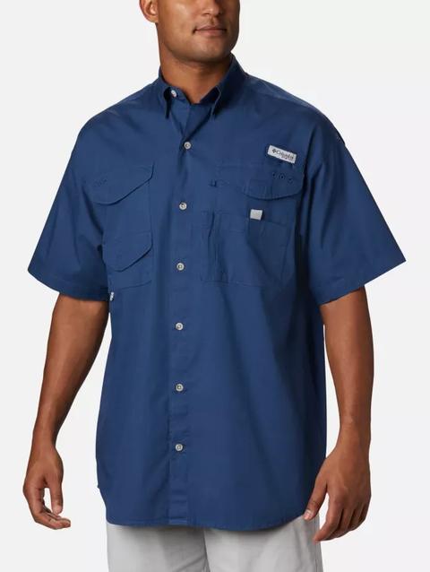 Men’s PFG Bonehead™ Short Sleeve Shirt - Tall Carbon