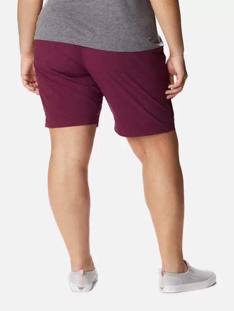 Women's Saturday Trail™ Long Shorts - Plus Size Marionberry