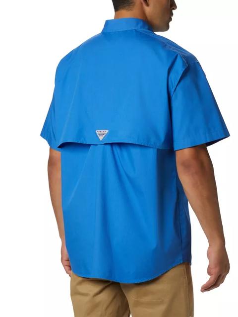 Men’s PFG Bonehead™ Short Sleeve Shirt - Tall Vivid Blue