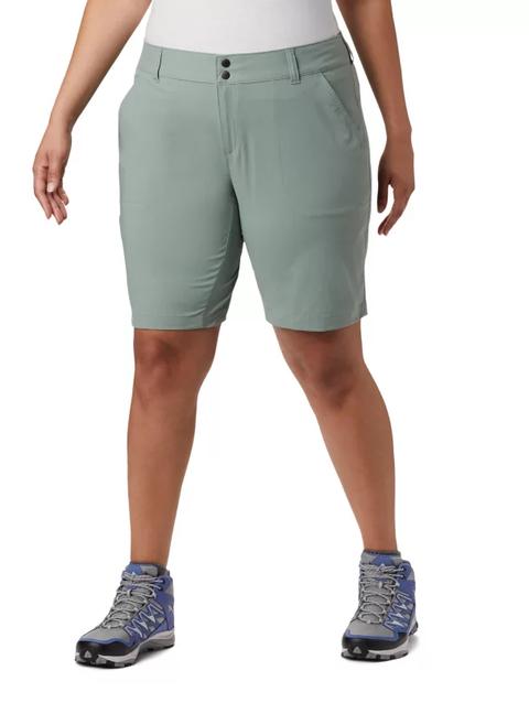 Women's Saturday Trail™ Long Shorts - Plus Size Light Lichen