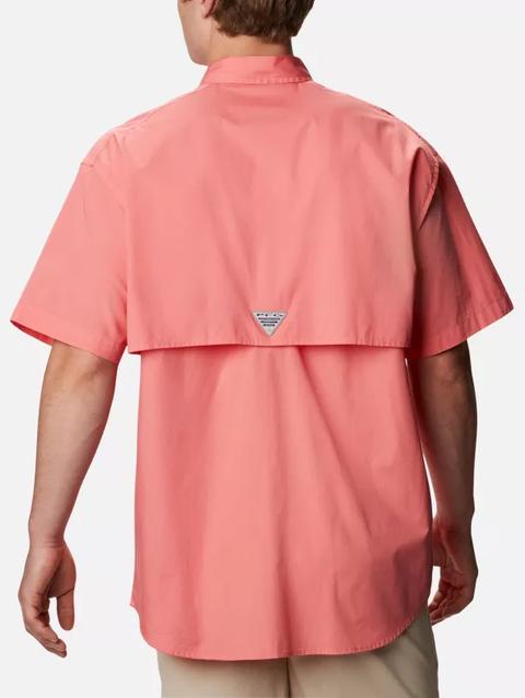 Men’s PFG Bonehead™ Short Sleeve Shirt - Tall Salmon