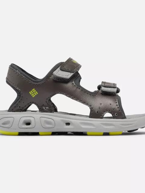 Toddler Techsun™ Vent Sandal Dark Grey, Warning Yellow