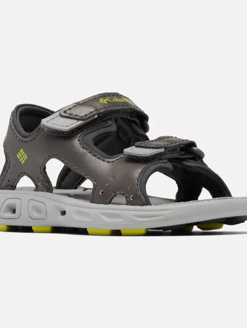 Toddler Techsun™ Vent Sandal Dark Grey, Warning Yellow