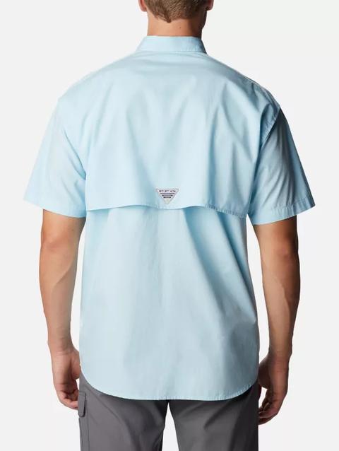 Men’s PFG Bonehead™ Short Sleeve Shirt - Tall Spring Blue