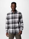 Men's Cornell Woods™ Flannel Long Sleeve Shirt City Grey Ombre Buffalo