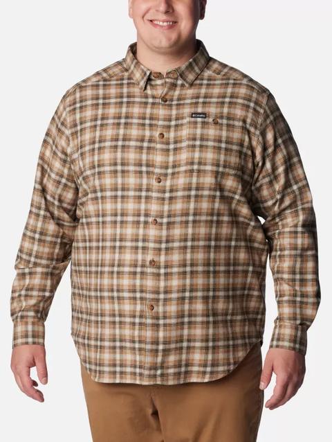 Men's Cornell Woods™ Flannel Long Sleeve Shirt - Big Delta Tartan Ombre