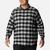 Men's Cornell Woods™ Flannel Long Sleeve Shirt - Big Columbia Grey Buffalo Check