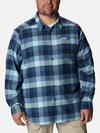 Men's Cornell Woods™ Flannel Long Sleeve Shirt - Big Dark Mountain Buffalo Check