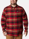 Men's Cornell Woods™ Flannel Long Sleeve Shirt - Big Red Jasper Buffalo Check