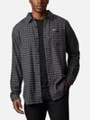 Men's Cornell Woods™ Flannel Long Sleeve Shirt - Big Nimbus Grey Plaid