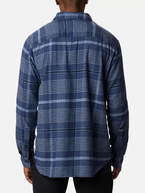 Men's Cornell Woods™ Flannel Long Sleeve Shirt - Big Night Tide Ombre Plaid