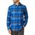 Men's Cornell Woods™ Flannel Long Sleeve Shirt - Big Azul Medium Plaid