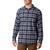 Men's Cornell Woods™ Flannel Long Sleeve Shirt - Big Collegiate Navy Medium Tartan