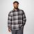 Men's Cornell Woods™ Flannel Long Sleeve Shirt - Big City Grey Ombre Buffalo