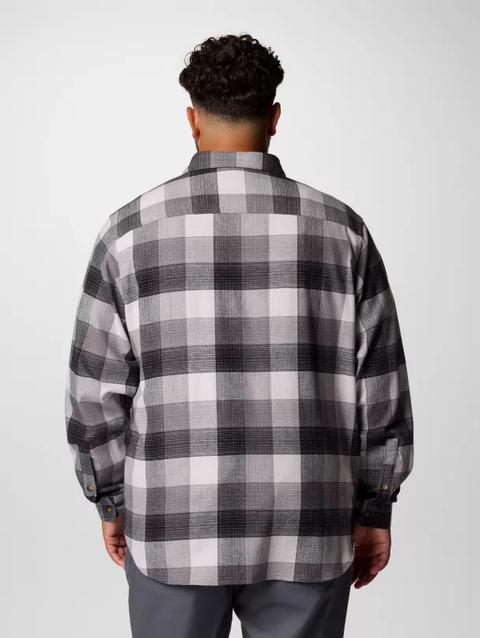 Men's Cornell Woods™ Flannel Long Sleeve Shirt - Big City Grey Ombre Buffalo