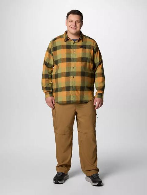 Men's Cornell Woods™ Flannel Long Sleeve Shirt - Big Greenscape Ombre Buffalo