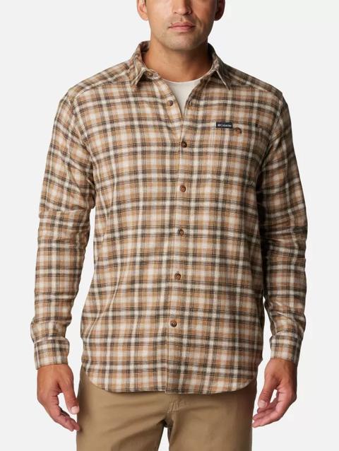 Men's Cornell Woods™ Flannel Long Sleeve Shirt - Tall Delta Tartan Ombre