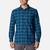 Men's Cornell Woods™ Flannel Long Sleeve Shirt - Tall Bright Indigo Tartan Ombre