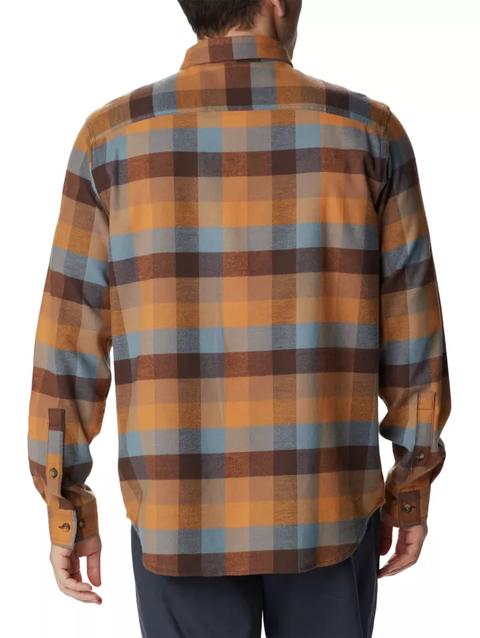 Men's Cornell Woods™ Flannel Long Sleeve Shirt - Tall Delta Buffalo Check