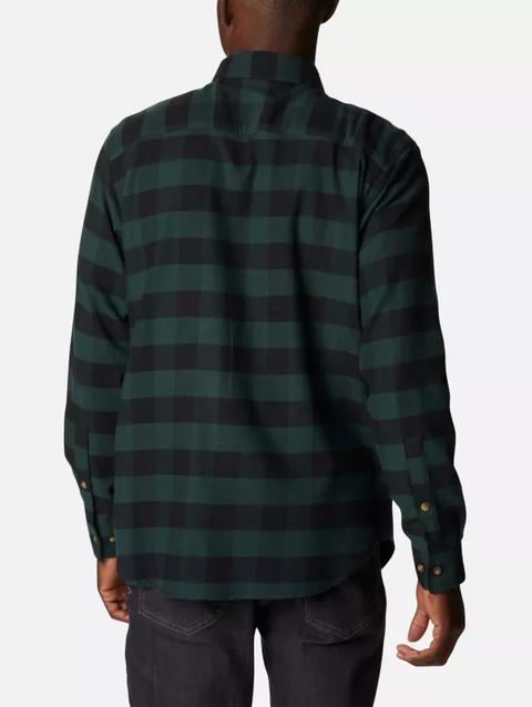 Men's Cornell Woods™ Flannel Long Sleeve Shirt - Tall Spruce Buffalo Check