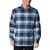 Men's Cornell Woods™ Flannel Long Sleeve Shirt - Tall Dark Mountain Buffalo Check