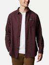 Men's Cornell Woods™ Flannel Long Sleeve Shirt - Tall Black Plaid