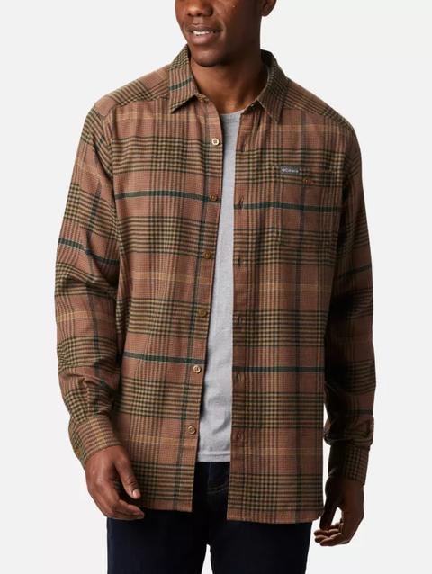 Men's Cornell Woods™ Flannel Long Sleeve Shirt - Tall Delta Ombre Plaid