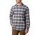 Men's Cornell Woods™ Flannel Long Sleeve Shirt - Tall Columbia Grey Medium Tartan