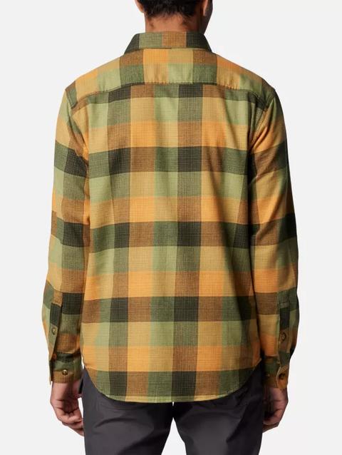 Men's Cornell Woods™ Flannel Long Sleeve Shirt - Tall Greenscape Ombre Buffalo