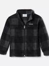 Boys' Toddler Zing™ III Fleece Jacket Black Check