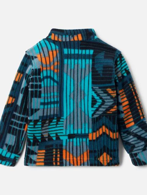 Boys' Toddler Zing™ III Fleece Jacket Night Wave Pathways