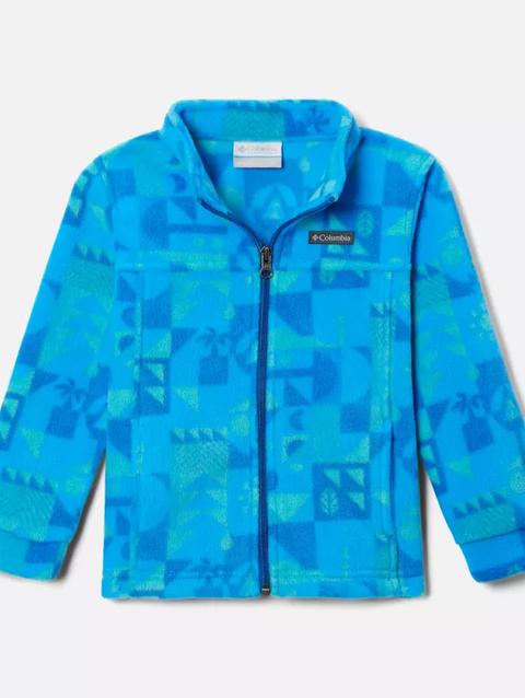 Boys' Toddler Zing™ III Fleece Jacket Bright Aqua Quest