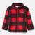 Boys' Toddler Zing™ III Fleece Jacket Mountain Red Check (B) Print