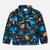 Boys' Toddler Zing™ III Fleece Jacket Collegiate Navy Joyful Shapes