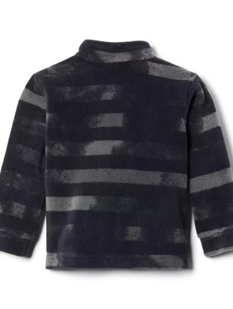 Boys' Toddler Zing™ III Fleece Jacket Black Tie Dye Stripe