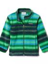 Boys' Toddler Zing™ III Fleece Jacket True Green Bubble Stripe