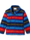 Boys' Toddler Zing™ III Fleece Jacket Bright Gold Bubble Stripes