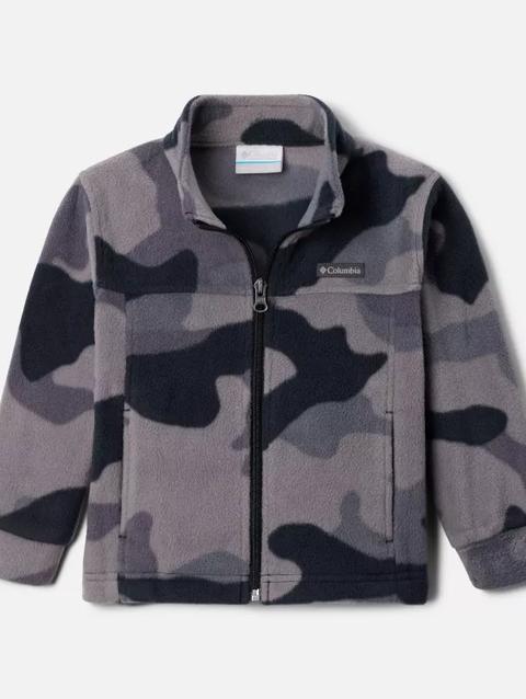 Boys' Toddler Zing™ III Fleece Jacket Black Mod Camo