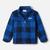 Boys' Toddler Zing™ III Fleece Jacket Mountain Blue Check