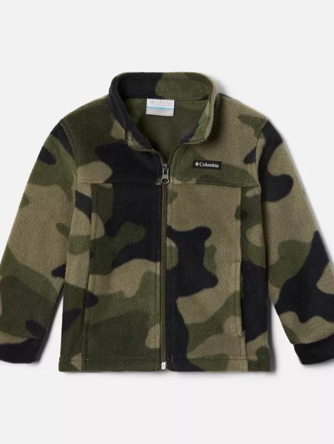 Boys' Toddler Zing™ III Fleece Jacket Stone Green Mod Camo