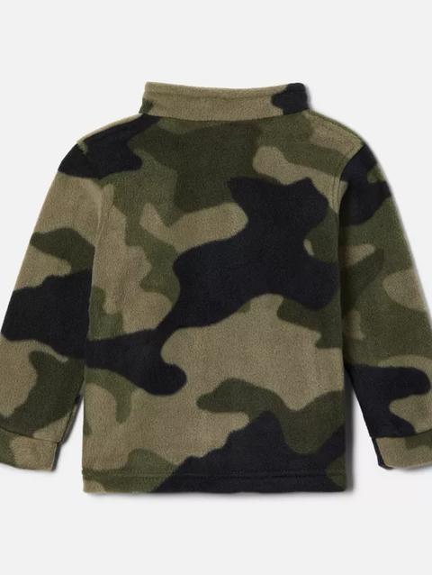 Boys' Toddler Zing™ III Fleece Jacket Stone Green Mod Camo