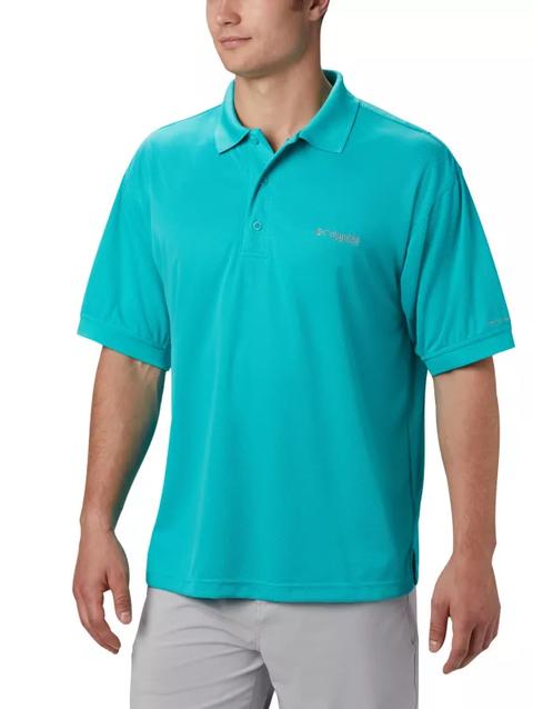 Men’s PFG Perfect Cast™ Polo Bright Aqua