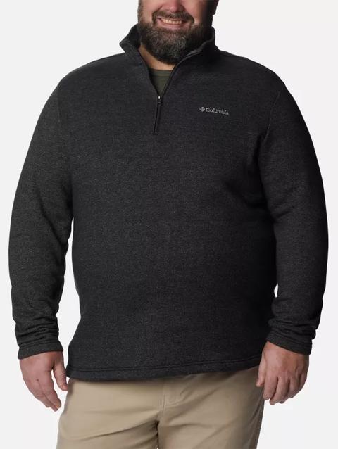 Men's Great Hart Mountain™ III Half Zip - Big Black Heather